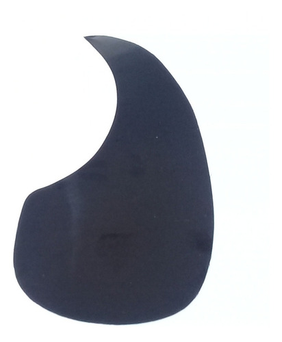 Pickguard Protector Autoadhesivo Para Guitarra Negro Liso