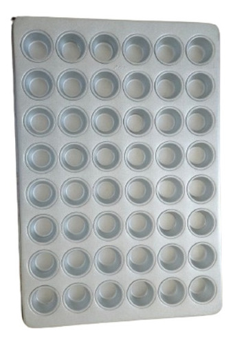 Set De 2 Charolas Panaderas Para Mantecada Con 48 Espacios