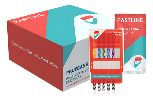 Prueba Antidoping 5 Parametros Thc Coc Met Anf Opi 5 Piezas