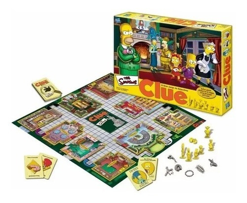 Mega Oferton Simpsoniano - Monopoly + Clue + Life Originales