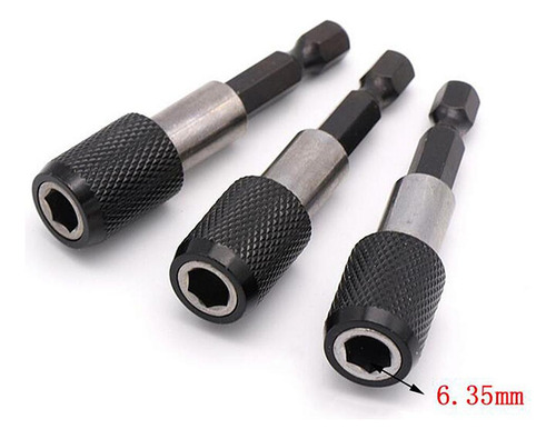 Extensión De Broca 1/4 Shank Vástago Hexagonal Extensión