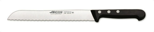 Cuchillo Panero Repostería Arcos 20cm Profesional Chef Color Negro