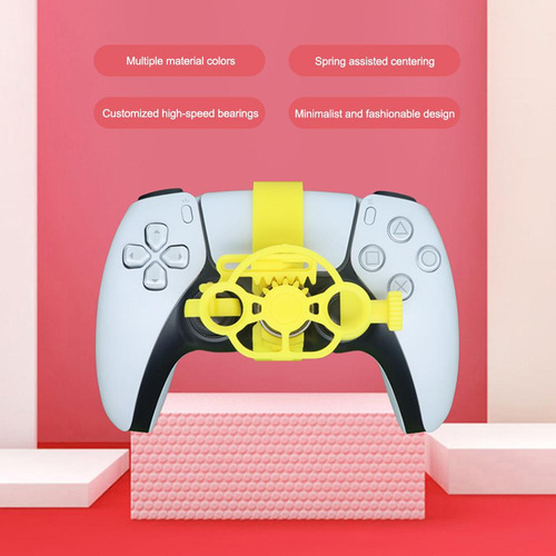 Para Consola De Juegos Ps5, Mando De Juego Con Mango De Vola