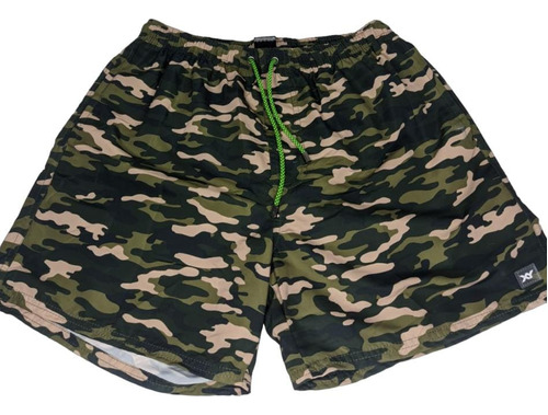 Short De Baño Hombre C/suspensor Xy Lisos/estampados