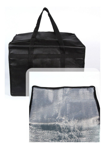 A Bolsa Develivey Aislada For Pizza Y Alimentos, Asa De
