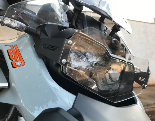 Proteção Para Farol Em Acrilico Nova Bmw F850 - F 850 Gs