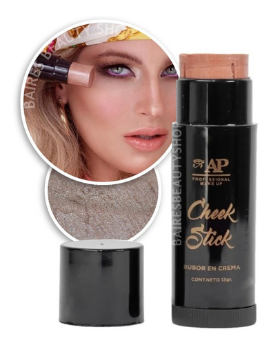 Rubor En Barra Cheek Stick Cremoso Andrea Pellegrino Ap