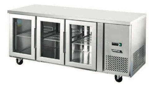 Mesón Refrigerado Puertas De Vidrio