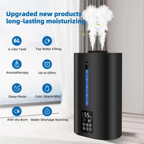 Humidificadores De 5.2 L Recámara Y Plantas, Humidific...