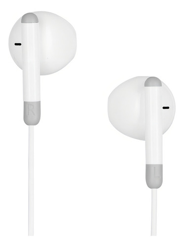Vorago Ep-306-wh Audifonos Super Bass Usb C Manos Libres Color Blanco
