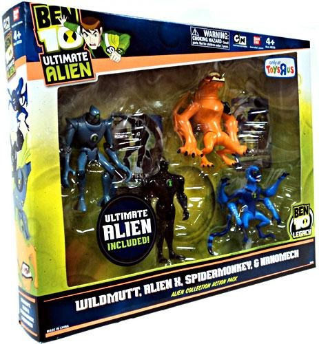 Figura De Acción  De Ben 10 Ultimate Alien Alien