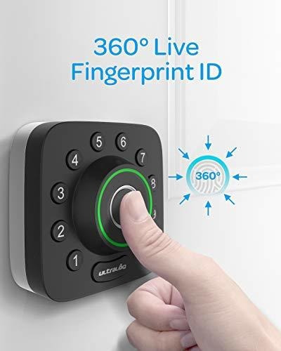 Ultraloq U-bolt Pro Smart Lock, Keyless Entry Door 3b7je