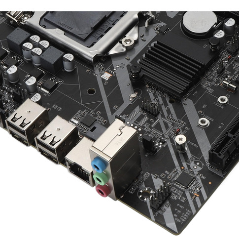 Placa Base Zunate H61s Mini Itx, Canal Ddr3, Vga, Diseño De