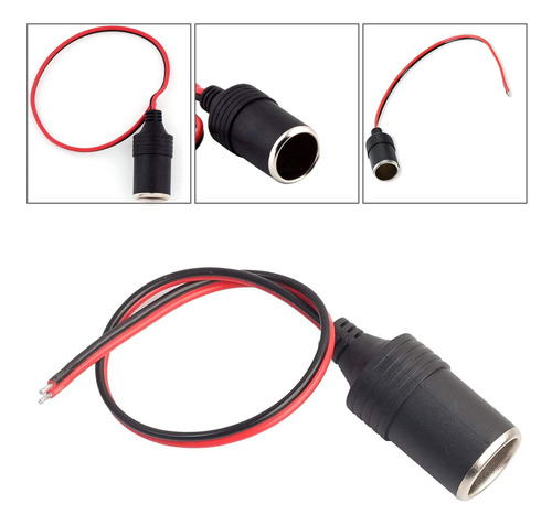 Enchufe Encendedor Hembra Cable Auto Adpatador Cargador 12v