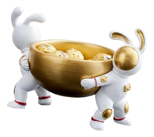 Escultura Snack Bandeja Cosmética Pastel 19cmx13cmx15cm