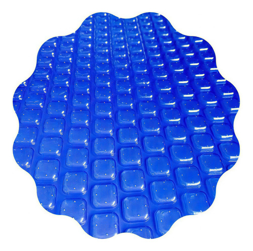 Capa Térmica Para Piscina 7x3 300 Micras Proteção Uv Azul
