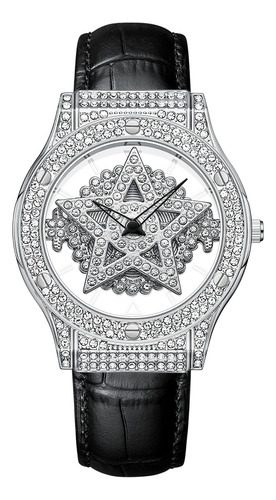Reloj De Pulsera De Cuarzo Impermeable Sanda Pentagram 7056