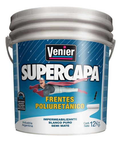 Supercapa Frentes Poliuretanica Blanca Venier X 12k - Alfa