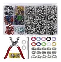 Comprar Broches Metálicos Doble Aro Bebés 200 Sets Huecos