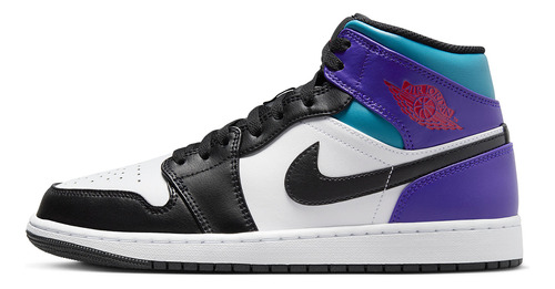 Zapatillas Jordan 1 Mid Court Purple Tropical Dq8426-154   