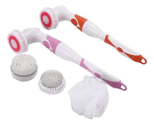 Exfoliador De Baño Eléctrico. Cabezales De Cepillos Corporal