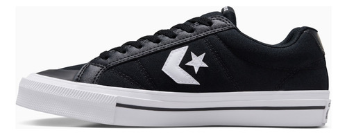 Zapatillas Para Hombre Suela De Goma Color Negro Converse