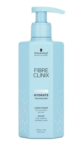 Acondicionador Schwarzkopf Hydrate 300ml Fiber Clinix