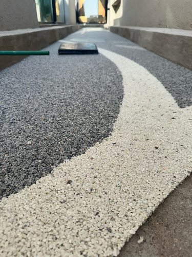 Pisos De Piedra Drenante Continuos