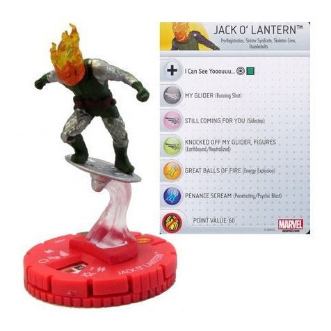 Jack O' Lantern #020 Marvel Civil War Storyline Heroclix