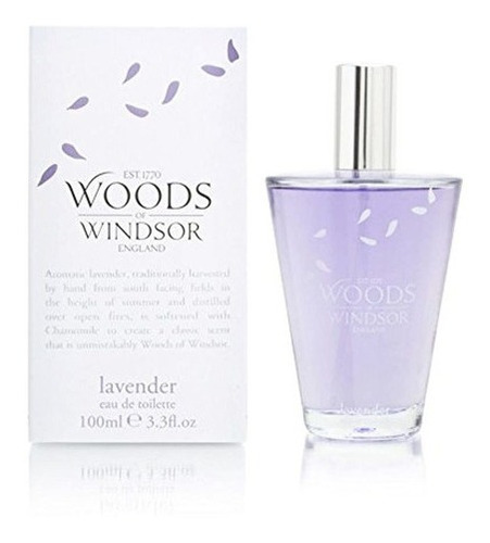 Woods Of Windsor Eau De Toilette Spray, Lavanda, 3.3 Onzas