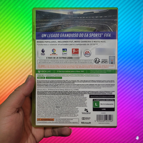 Fifa 19 Legacy Edition - Xbox 360 (Usado)