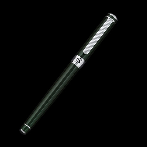 Scriveiner British Racing Green Rollerball - Impresionante B