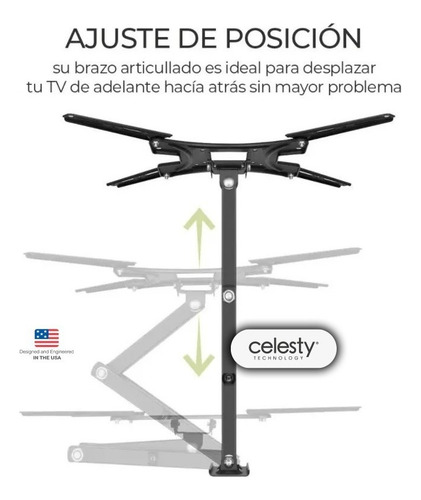 Soporte De Pared Smart Tv Hisense De 32 A 55 Brazo