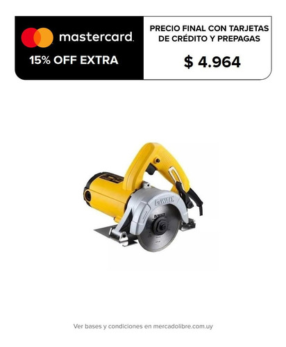 Sierra Circular Diamantados Cerámica 1300w Dewalt Dw862