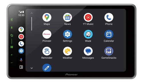 Multimídia 9'' Pol Dmh-zf7650bt Pioneer Tela Flutuante