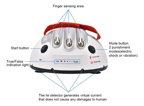 Detector De Mentiras Lie Detector Juego De Mesa Para Niños