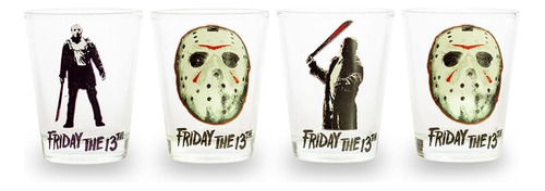 Viernes 13 Mini Vasos De Chupito Jason Voorhees De 2 Onzas |