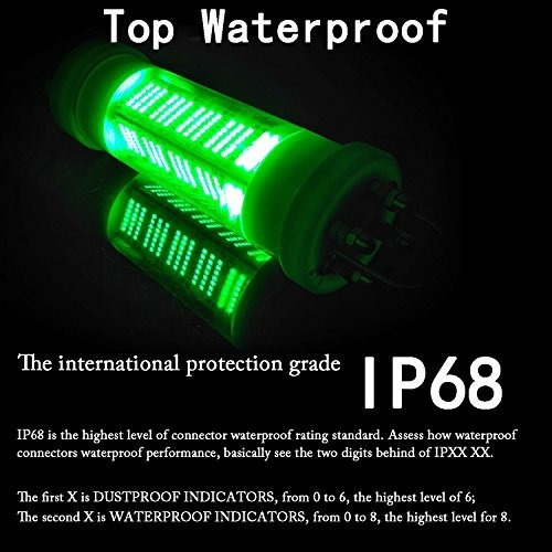 Led Totalmente Sumergible 12v Ip68 Luz Pesca Nocturna Foco