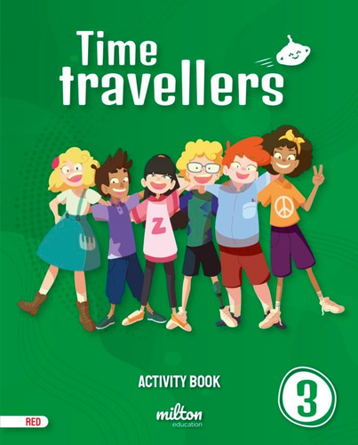 Libro Time Travellers 3 Red Activity Book English 3 Prima...