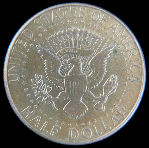 Estados Unidos, 1/2 Dollar, 1967. Plata. Kennedy. Xf+