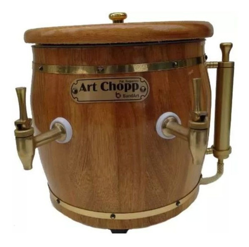Imagem 1 de 4 de Chopeira Cerejeira Duas Torneiras Quatro Garrafas Art Chopp