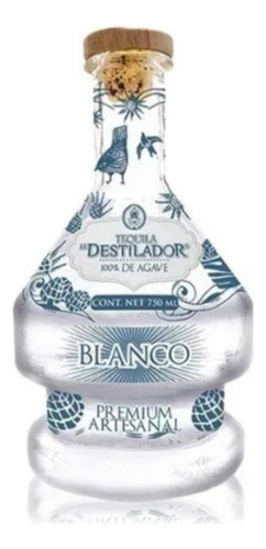Pack De 6 Tequila El Destilador Artesanal Blanco 750 Ml
