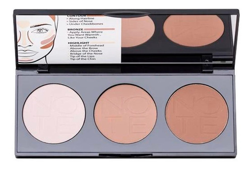 Paleta De Maquillaje Note Vegana Perfect Contouring Powder