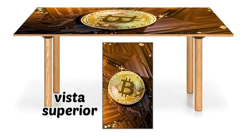 Vinilo Para Heladera Bitcoin Criptomoneda Dinero M3