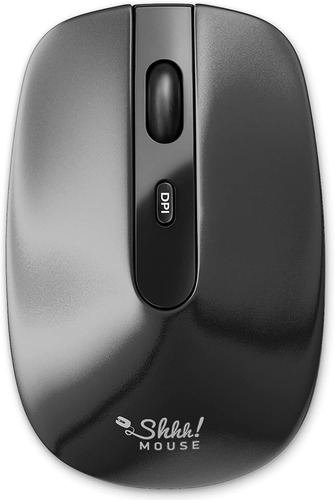 Mouse Optico Inalambrico Ergonomico Silencioso | Negro