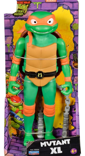 Figura Las Tortugas Ninjas- Michelangelo Mutant Xl