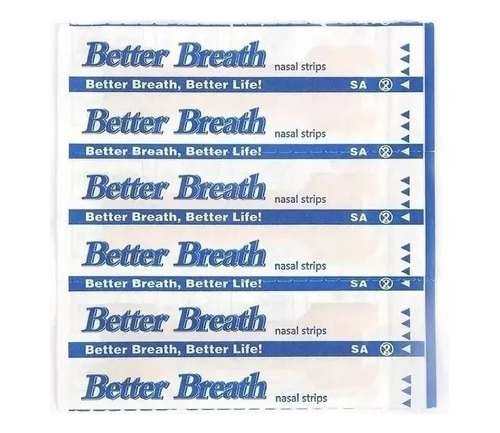 Tiras Nasales Better Breath X12