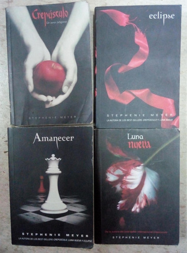 Stephenie Meyer / Crepúsculo, Luna Nueva, Eclipse Y Amanecer