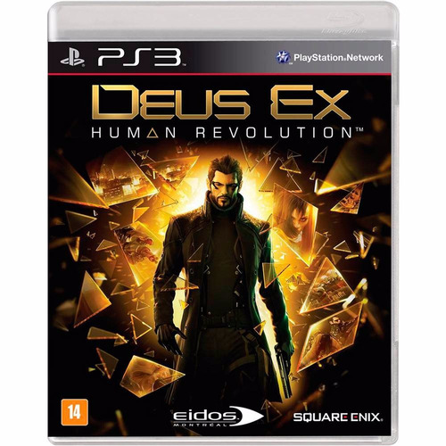 Deus Ex Human Revolution Ps3 Original Lacrado Mídia Física