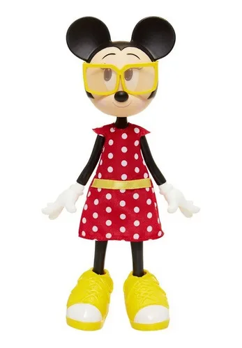 Muñeca minnie mouse articulada new arrivals